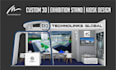 design 3d exhibition trade booth for events