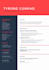 modern cv, resume design