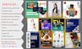 design catchy social media designs