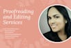 provide professional  proofreading and copy editing