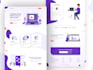 design a high converting landing page UI UX in figma