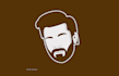 draw minimalist flat vector avatar of you