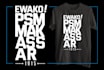 create typography tshirt designs for your pod business