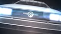 create your logo or text on delorean back to the future car