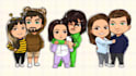 draw cute chibi style for couple