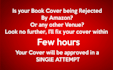 format, resize, modify, fix rejected book cover for amazon, ingramspark, lulu