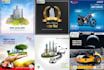 design instagram and facebook ad image