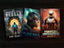 do a professional book cover, paperback, ebook hardcover and dust jacket