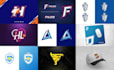 design initials or letters esports sports gaming logo