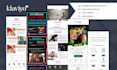 design responsive klaviyo email template and campaign