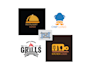 do modern restaurant, food, cafe logo