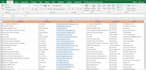 clean your excel contact database