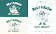 create retro style cartoon mascot logo and illustration