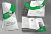 design multi fold business brochure and leaflets