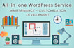 do wordpress customization and wordpress website design