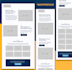 design editable responsive html email template, newsletter