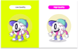 convert image into a high quality vector format with all printing files