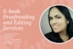 proofread and edit your ebook manuscript