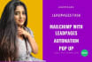 integrate leadpages with mailchimp, campaign, leadpages task