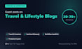do travel and lifestyle guest post on high da blogs