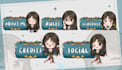 create cute custom twitch panel