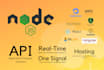 do website development as full stack web developer with nextjs reactjs nodejs