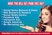 create custom and professional facebook ads banner and flyer