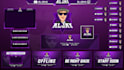 stream overlay pack for twitch mixer youtube streamers