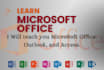 teach you ms office ms word , excel,powerpoint,inpage