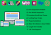 build a woocommerce site within 2days with a premium theme