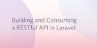 develop web application API in laravel