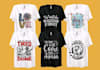 do amazing typography tshirt design