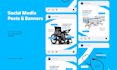 design professional social media posts and social media branding