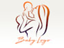 make creative experience modern baby logo design for you