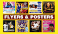 design professional awesome sweet 16 bday post club dj party event flyer poster