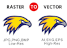 redraw, vector tracing logo to ai,eps,svg,png,pdf