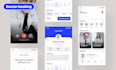create mobile app design UI UX with figma