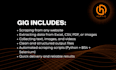 web scraping, data mining and cleaning from any website or file