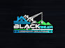 do real estate, construction, excavation, crane, bulldozer and trucking logo