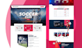 design amazing PSD web template, figma website design