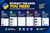 do python web scraping and data extraction