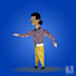 create an full body rig 2d character animation video