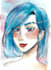 draw watercolor character for you