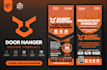 design custom door hanger, rack card, and dl flyers