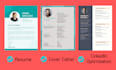 create or rewrite your resume, CV and cover letter