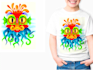 create an amazing,creative t shirt design