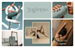 design brand logo, branding kit and brand identity