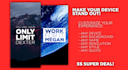 create custom motivational wallpaper with your name