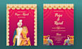 design a custom wedding invitations, save the date, rsvp