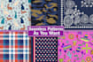 do seamless patterns design for textile fabric